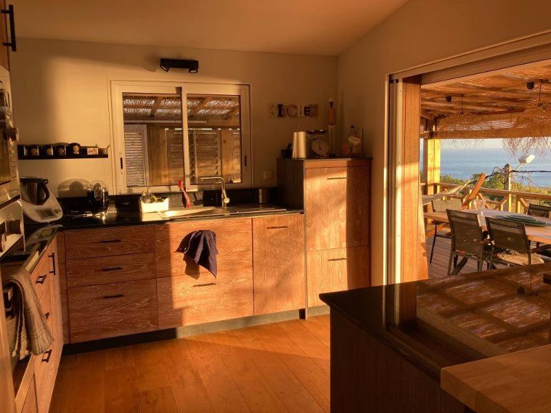 La Case Aux Oiseaux - Villa Vue Mer Exceptionnelle Saint-Leu Esterno foto