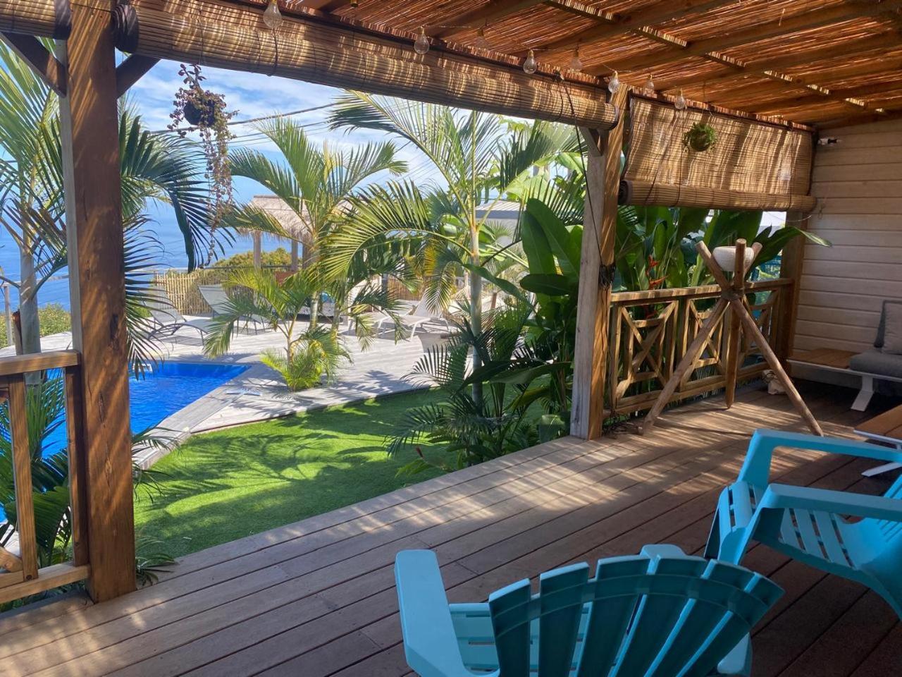 La Case Aux Oiseaux - Villa Vue Mer Exceptionnelle Saint-Leu Esterno foto